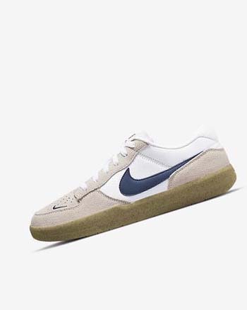 Nike SB Force 58 Blancos Blancos Marrom Claro Azul Marino | MX 3108